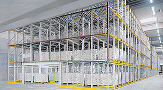 Pallet flow racking Ohra 03