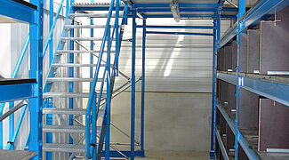 pallet rack mezzanine floor