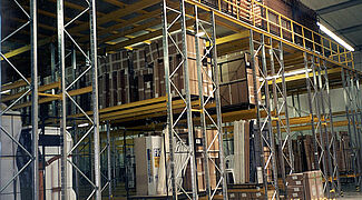 pallet rack mezzanine floor