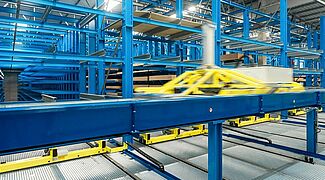 automatic warehouse timber storage