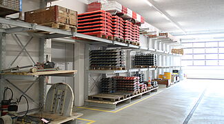 cantilever racking galvanized